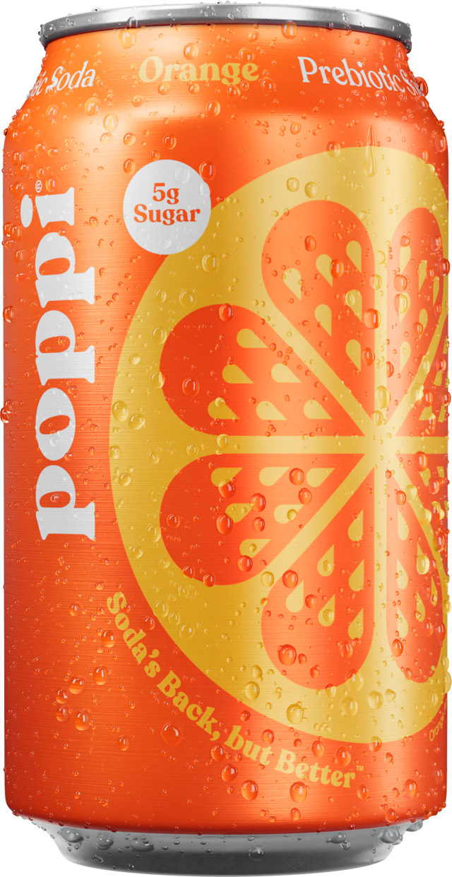 Poppi Soda Orange.