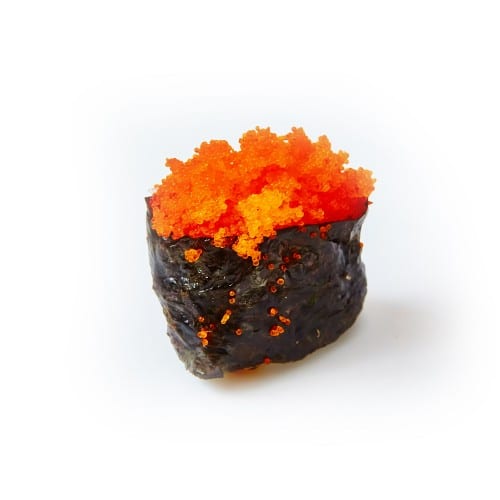Flying Fish Roe (Tobiko) Nigiri.