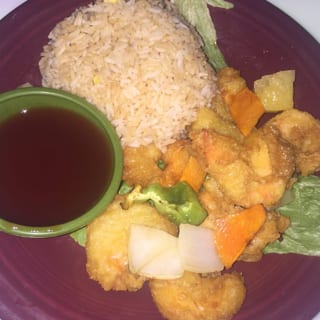 Lunch Sweet and Sour Chicken