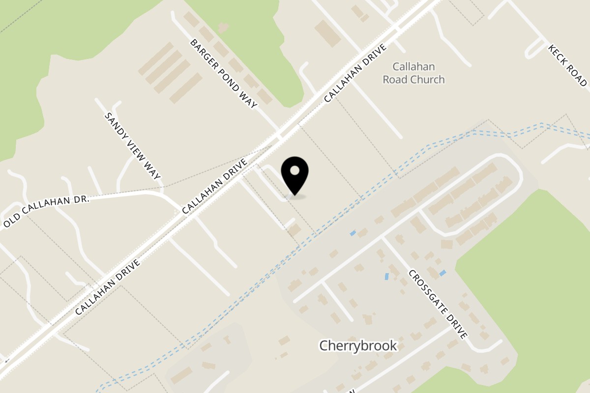 Map showing the location of Lim Dynasty Asia Cafe & Xpress Callahan Drive on 1708 Callahan Dr in Knoxville